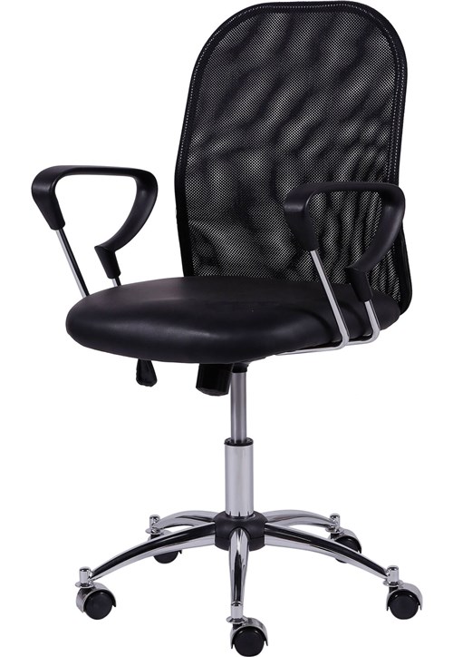 Cadeira Office Smart Baixa Preto OR Design