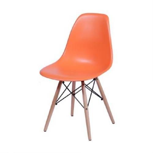 Cadeira Or Design Eames Dkr Laranja
