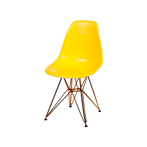 Cadeira Or Design Eames Dkr Or-1102Co, Amarela