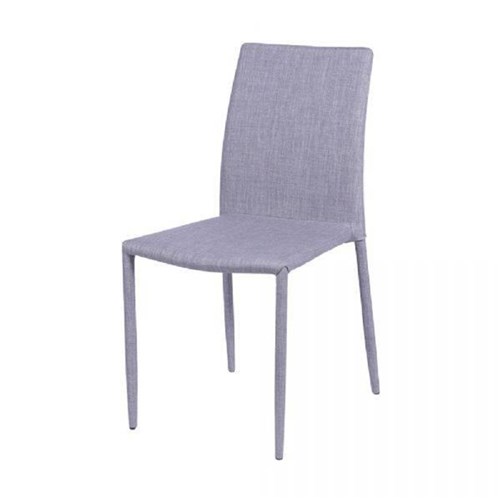 Cadeira Or Design Glam Cinza