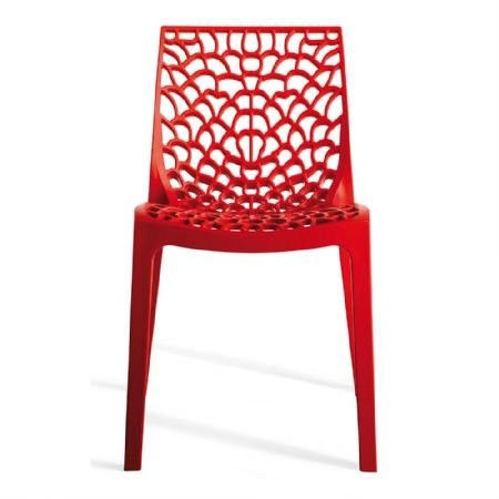 Cadeira Or Design Gruvyer Vermelho