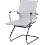 Cadeira OR Design Horizon Escritório 3301 Fixa Branca