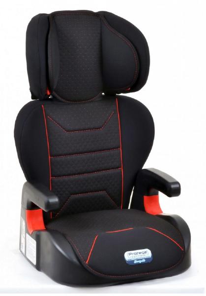 Cadeira P/ Auto Protege Reclinável - Dot Vermelho -Burigotto