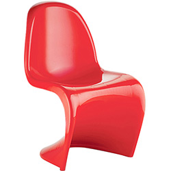 Cadeira Panton ABS Vermelho - Rivatti