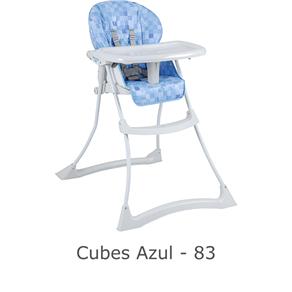 Cadeira Papa e Soneca Cubes Azul 0 a 15Kg - Burigotto
