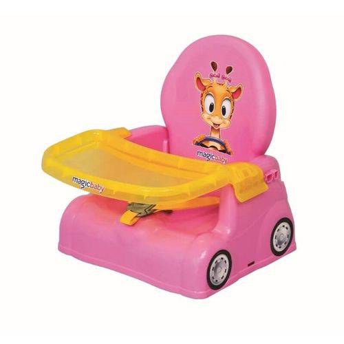 Cadeira Papinha Rosa Girafa - Magic Toys