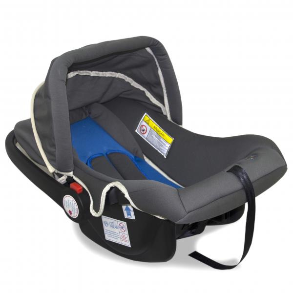 Cadeira para Auto 0 a 13kgs Bebê Conforto Azul/Cinza Baby Style