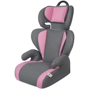 Cadeira para Auto 15 a 36 Kg Safety & Comfort Segmentada Cinza e Rosa Tutti Baby