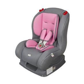 Cadeira para Auto 9 a 25 Kg Atlantis Segmentada Cinza e Rosa Tutti Baby