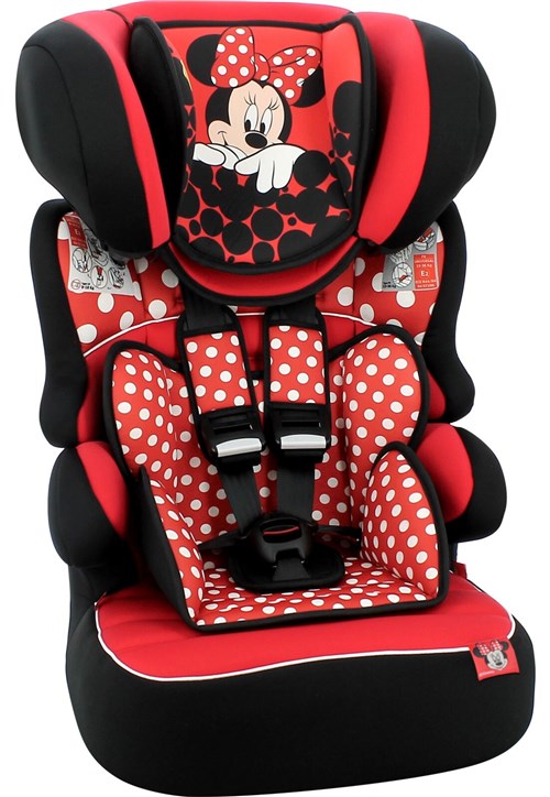 Tudo sobre 'Cadeira para Auto 9 a 36kg Disney Beline Luxe Minnie Mouse Red'