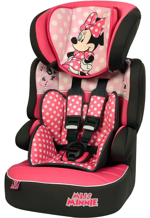 Cadeira para Auto 9 a 36Kg Disney Beline Minnie Mouse Dots - Tricae