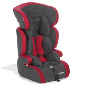 Cadeira para Auto 9 a 36kg Voyage Racer - Chumbo e Vermelho