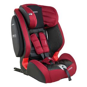 Cadeira para Auto Adapt Preta e Vermelha - 9 a 36kg