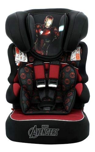 Cadeira para Auto - de 09 a 36 Kg - Beline - Disney - Marvel - Iron Man - Team Tex