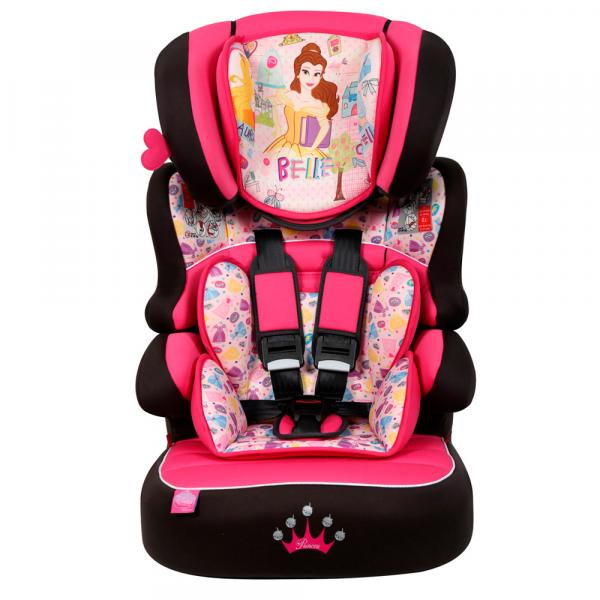 Cadeira para Auto - de 09 a 36 Kg - Beline - Disney - Princesas - Team Tex