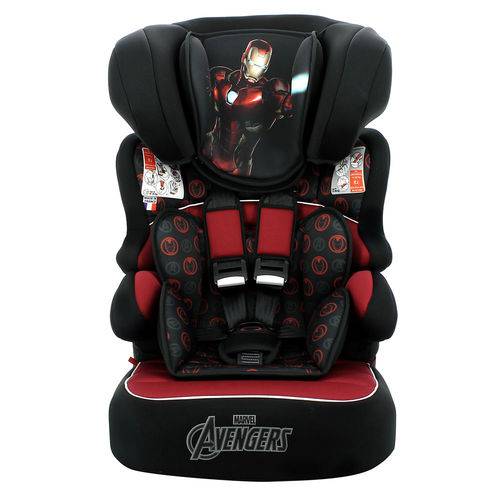 Cadeira para Auto - de 9 a 36 Kg - Beline - Disney - Marvel - Iron Man - Team Tex
