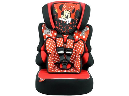 Cadeira para Auto Disney Beline SP - Minnie Mouse Red para Crianças Até 36kg