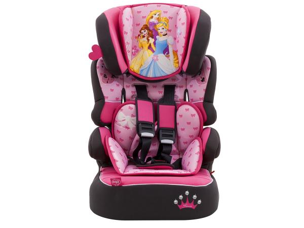 Cadeira para Auto Disney Princesas Beline - Regulável para Crianças de 9 Até 36Kg