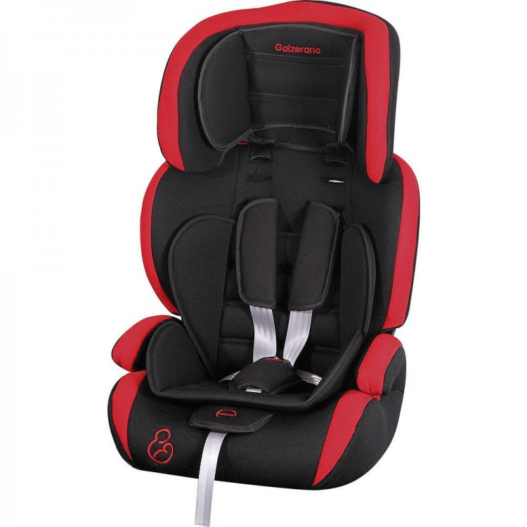 Cadeira para Auto Galzerano Jig - Preto com Vermelho