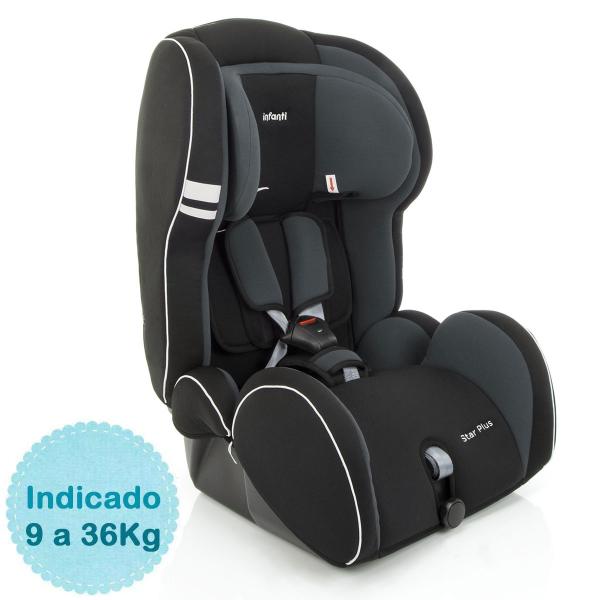 Cadeira para Auto Infanti Star Plus 9 a 36 Kg - Onyx