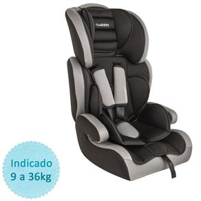 Cadeira para Auto Kiddo Company 9 a 36kg - Preto e Cinza
