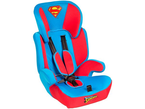 Cadeira para Auto Styll Super Homem - Altura Regulável para Crianças de 9kg Até 36kg