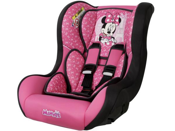 Cadeira para Auto Team Tex Disney Trio - Minnie Mouse Paris para Crianças Até 25kg