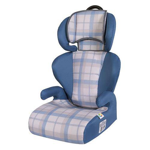 Cadeira para Auto Tutti Baby Safety & Comfort para Crianças de 15 Até 36 Kg – Xadrez Jeans