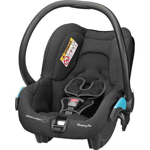 Tudo sobre 'Cadeira para Automóvel Bebê Conforto Streety.Fix Black Raven Bébé Confort'