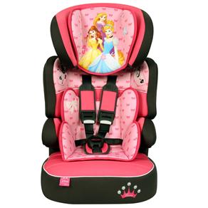 Cadeira para Automóvel Disney Beline SP Princesas 588259 – 09 a 36 Kg – Rosa