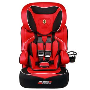 Cadeira para Automóvel Ferrari Beline SP Fúria - 9 a 36 Kg - Vermelho/Preto