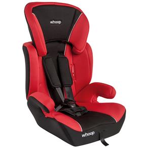 Cadeira para Automóvel Kiddo Quest Whoop de 9 a 36kg - Vermelha com Preta
