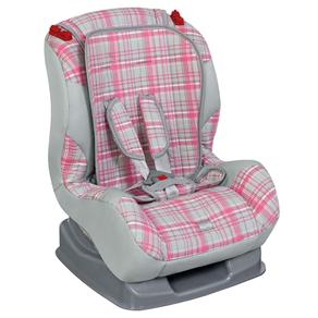 Cadeira para Automóvel Tutti Baby Atlantis 04100.11 - 9 a 25 Kg - Xadrez Rosa