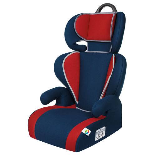 Cadeira para Carro Safety Azul Marinho com Vermelho