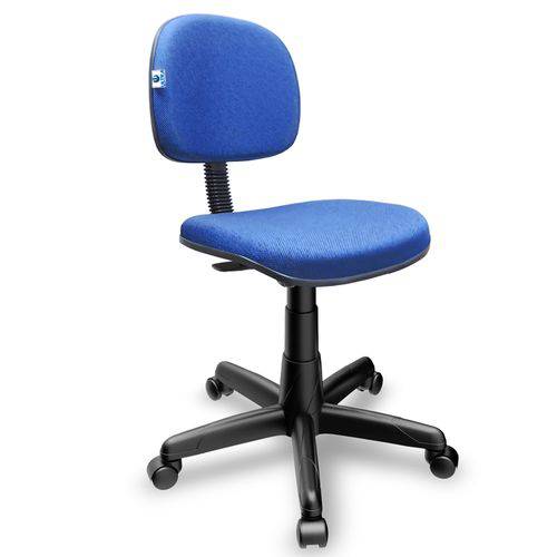 Cadeira para Escritório Secretária Giratória Jserrano Azul com Preto Ultra