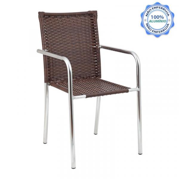 Cadeira para Jardim/Área Externa Alumínio - Alegro Móveis C315