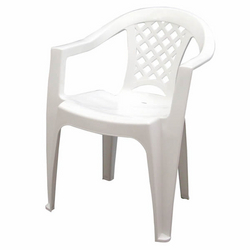 Cadeira Plástica Iguape Branca - Tramontina