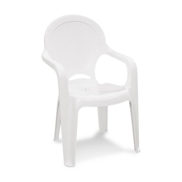 Cadeira Plástica Infantil Tique Taque Branca - Tramontina