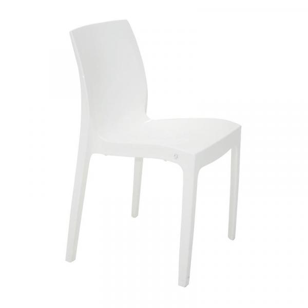 Cadeira Plastica Monobloco Alice Branca - Tramontina