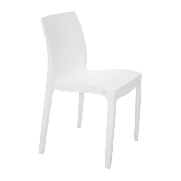 Cadeira Plastica Monobloco Alice Branca - Tramontina