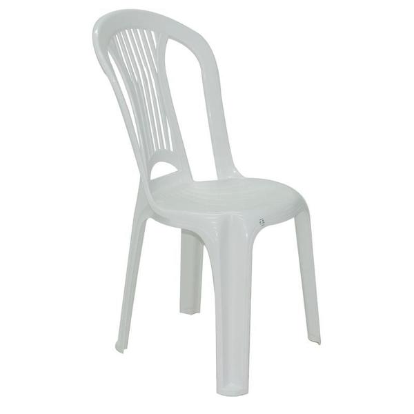Cadeira Plastica Monobloco Atlantida Branca - Tramontina