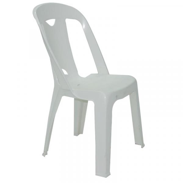 Cadeira Plastica Monobloco Cupe Branca - Tramontina