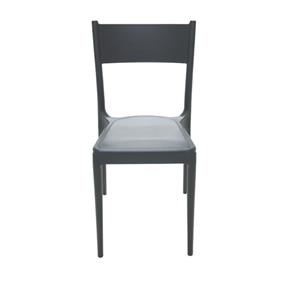 Cadeira Plástica Monobloco Diana Preta Tramontina 92030/009
