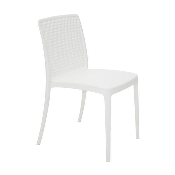 Cadeira Plastica Monobloco Isabelle Branca - Tramontina