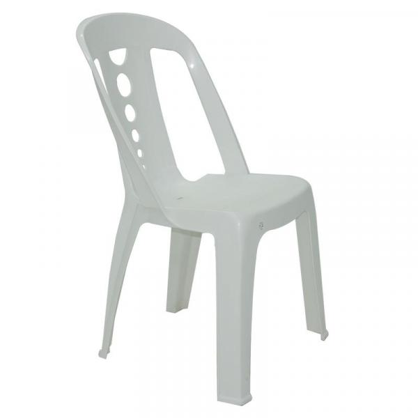 Cadeira Plastica Monobloco Jatiuca Branca - Tramontina