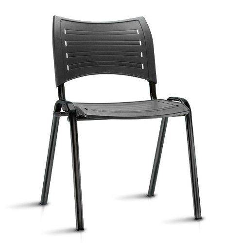 Cadeira Plástica Plus Preto