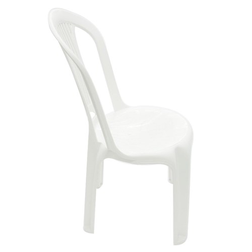 Cadeira Plástica Sem Braço Branca - Atlântida - Tramontina