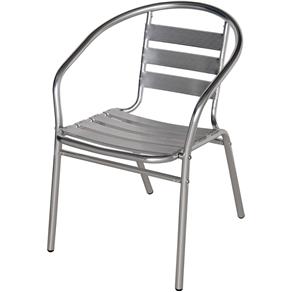 Cadeira Poltrona em Alumínio Mor