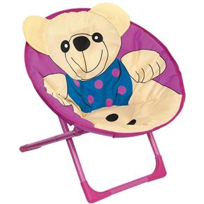 Cadeira Poltrona Infantil Dobrável Lua Ursinhos 2086 Mor - Purpura