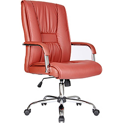 Cadeira Presidente NF-3090H Caramelo - Classic Home